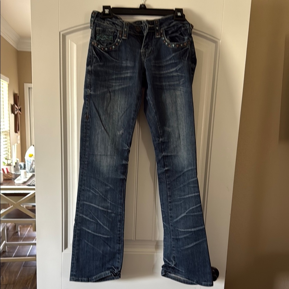 Cowgirl Tuff Blue Boot Cut Jeans Classic Style